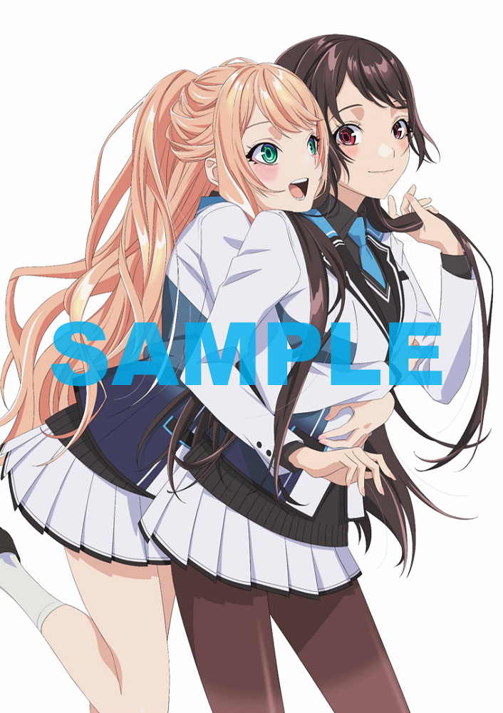 アニメ描き下ろしA3クリアポスター