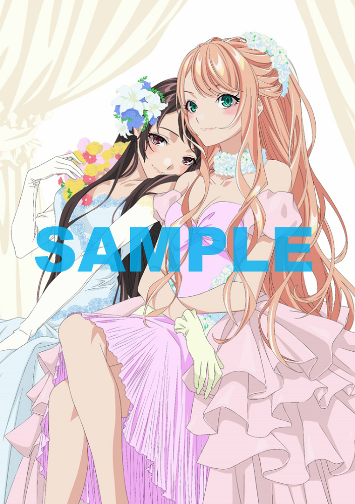 アニメ描き下ろしA3クリアポスター