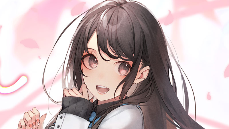 キャラクター原案 桑島黎音 アニメ化記念イラスト