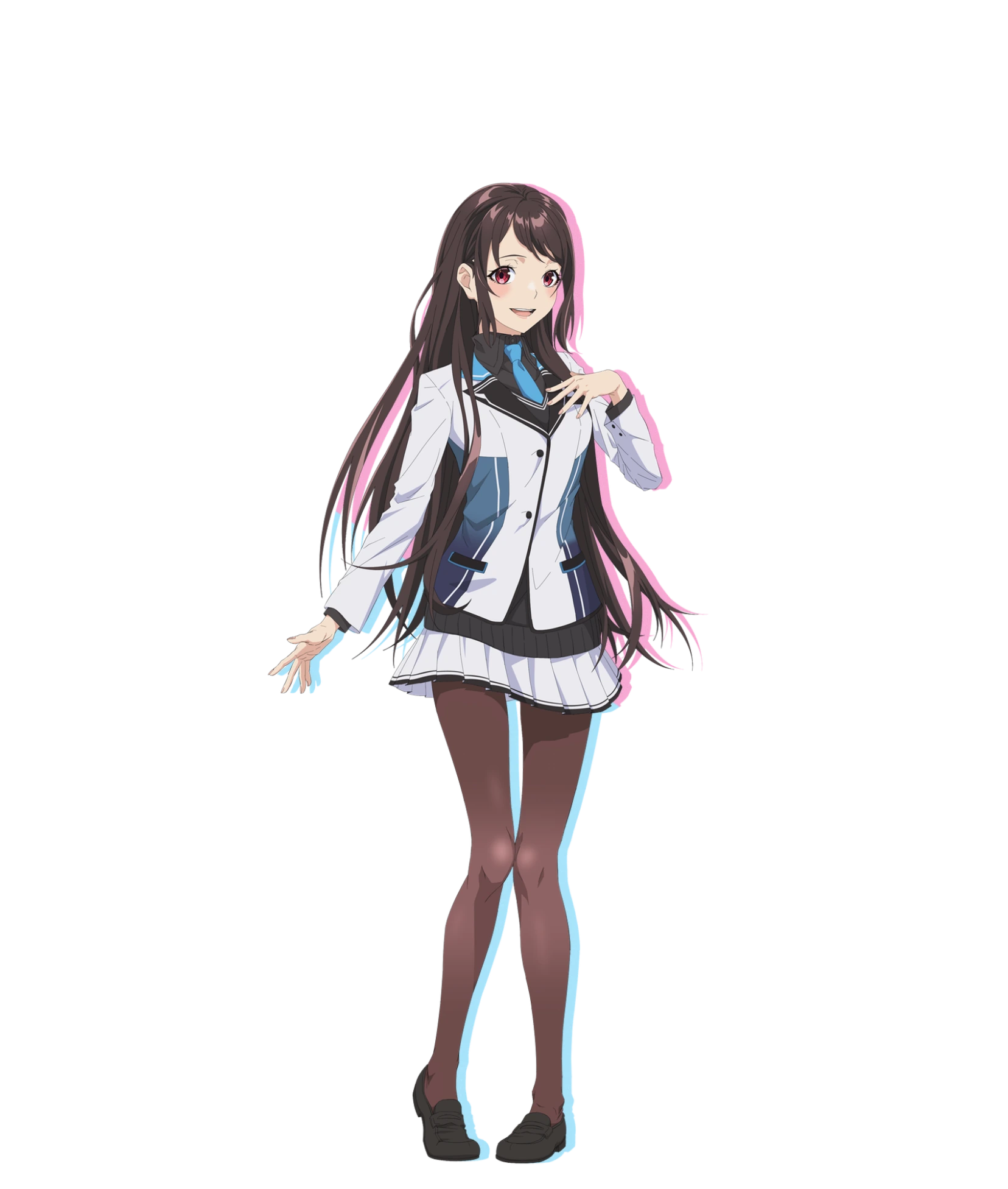宝城佳織の全身イラスト
