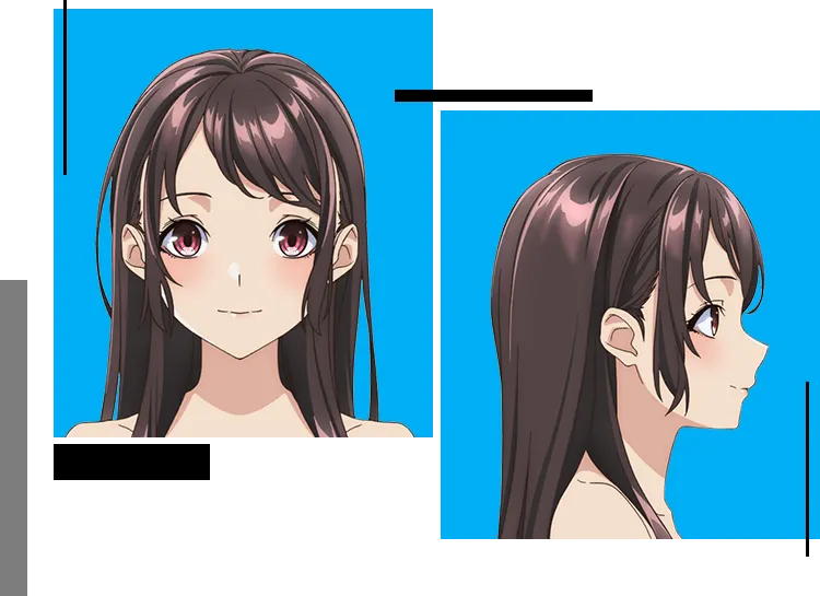 宝城佳織の顔